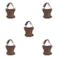 thumbnail image 2 of Redempat Motorcycle Leg Bag Adjustable Strap Waterproof Scratch-proof Suitable For Many Stuffs Waist Brown 5Set, 2 of 6
