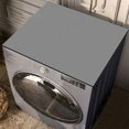 thumbnail image 5 of HLONKMulti-Purpose PVC Rubber Beige Refrigerator  Washer  and Dryer  with Absorbent Quick Dry Drainage Features for Home Appliance Protection and Organization  23.62x23.62 inches Gray, 5 of 5