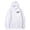 White, variant on HAYIMI Women Bowknot Print Sweatshirt Oversized Hoodie Loose Long Sleeve Pullover with Drawstring Pocket Vintage Graphic Hooded Tops for Fall Winter Daily Walking