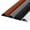 Black, variant on PVC Cable Trunking, Cable Cover,Aluminium Cable Duct,Wire Hider For Cables, Self-Adhesive Cable Hider, Self Adhesive Floor Cable Cover, for Electric Cables, Trunking