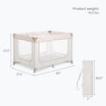 thumbnail image 3 of Dream On Me Zodiak Portable Playard with Carry Bag & Shoulder Strap, Beige, Unisex, 3 of 14