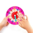 thumbnail image 4 of Pink Pink Children'S Wooden Digital Clock Learning Toy, Time Teaching Educational Puzzle With Numbers, 4 of 5