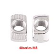 thumbnail image 1 of High quality Boat-shaped nuts for aluminum profiles 50 pcs/bag (European, 1 of 5