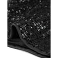 thumbnail image 5 of INSPIRE CHIC Vestido de Mujer con Encaje y Lentejuelas, Tirantes Espagueti, Vestido Mini para Fiesta de Cóctel, Negro, 5 of 5