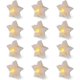 thumbnail image 1 of Creative Candle Light Star Shaped Decorative Flameless Candle 12 Pcs, 1 of 5