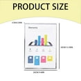thumbnail image 3 of Gkeoshab Office&Craft&Stationery 30PCS Plastic Clear Document Folders L Type Folders Copy Project Pockets For / Letter Size Sheets Transparent Color Home & Garden, 3 of 8