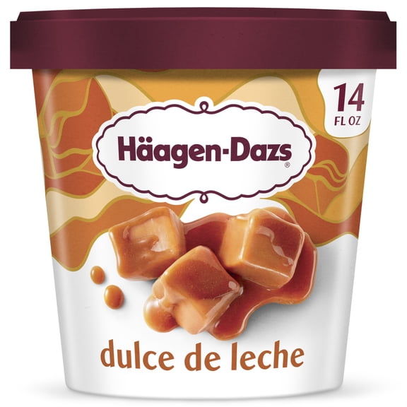 Haagen Dazs Dulce de Leche Ice Cream, Kosher, 14 oz