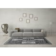 thumbnail image 3 of Ahgly Company Indoor Rectangle Abstract Gray Modern Area Rugs, 2' x 5', 3 of 4