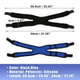 thumbnail image 3 of Vocoste Pair Basketball Knee Protector Patella Support Stabilizers for Race Playing Polyester Blue, 3 of 7