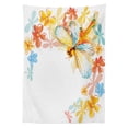 thumbnail image 3 of Ambesonne Retro Tablecloth Rectangular Table Cover, Vintage Spring Dragonfly, 60"x90", Multicolor, 3 of 4