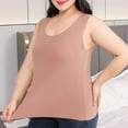 thumbnail image 2 of aidice Plus Size Tank Top 2XL-5XL for Women Sleeveless Crewneck Stretchy Tanks Summer Casual Homewear Sleep Tops, 2 of 5