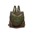 thumbnail image 3 of Bolsa Mochila de moda para mujeres adolescentes Retro PU College School mochila Casual Tmvgtek Para Estrenar, 3 of 8