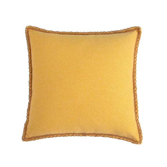 Videri Home 20"x20" Lime Faux Linen Decorative Throw Pillow Covers, Fresh for Patio Furniture(2 Pack)