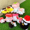 thumbnail image 3 of Sanrio-muñeco de peluche de Hello Kitty Pom Purin Bad Badtz Maru, muñeco de Sushi, juguete de peluche suave y esponjoso Kawaii, llavero colgante, 3 of 4