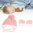 thumbnail image 4 of Guantes para niños Invierno Juego de guantes para niños pequeños Suave cómodo estilo lindo peso ligero conveniente práctico diseño de doble capa para exteriores para ANGGREK Otros, 4 of 8