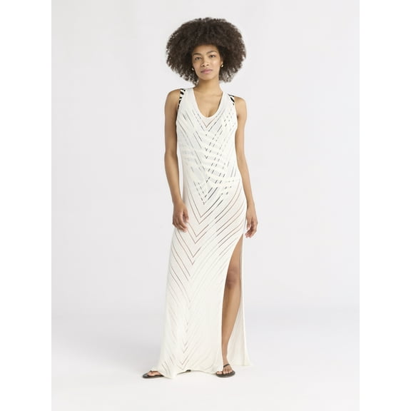 Sofia by Sofia Vergara Women's and Women's Plus Sweater Knit Coverup Dress, Sizes XS-2X