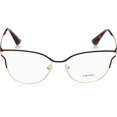 thumbnail image 2 of PRADA 0PR 54UV - CATWALK BORDEAUX/PALE GOLD Woman OPTICAL, 2 of 4