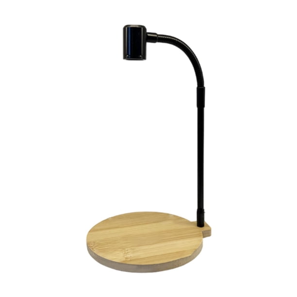 Luz LED para plantas de acuario con soporte, portátil, lámpara para plantas de pecera con tablero, para suministros de crecimiento de plantas de