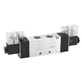 thumbnail image 2 of Válvula neumática de aire solenoide 3 posiciones 5 vías Tipo de conexión Válvula de control eléctrico electromagnético AC220V, 2 of 9