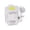 White, variant on Automatic Bird Water Dispenser Flower Shaped Transparent Parrot Water Feeder Bottle Floating No Spill Cage Mount Bird Waterer Cage Accessories for Budgie Lovebird Conure Small Birds