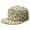 Watermelon Geom, variant on Unisex Flat Brim Snapback Hat - Adjustable Streetwear Cap with Full Panel for Custom Prints, Urban Style Hip Hop Baseball Cap for Men & Women