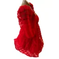 thumbnail image 2 of VS For Love & Lemons Hannah Mini Dress in Red Floral, Medium NWT, 2 of 3