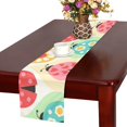 thumbnail image 3 of MKHERT Cartoon Ladybugs Table Runner for Kitchen Wedding Party Home Decor 16x72 inch, 3 of 4