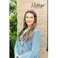 thumbnail image 4 of Motique Accessories 1inch Satin Hard Headband (Violet), 4 of 5