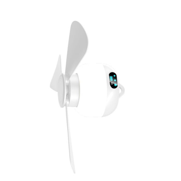 Ceiling Fan USB Fan Remote Function 3 Speed Gear Night Light Detachable Design Lightweight for Outdoor Indoor