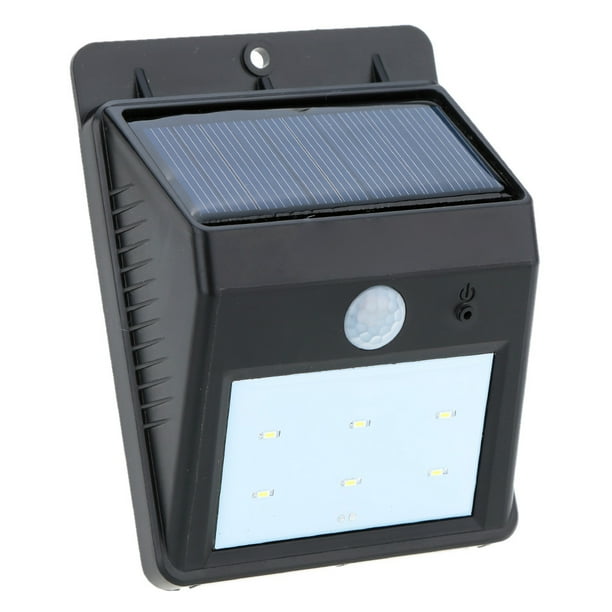 Rechargeable Solar Power PIR Motion & Light Sensor Wall Light Lamp