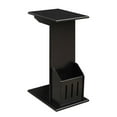 thumbnail image 4 of Convenience Concepts Designs2Go Abby Magazine C End Table in Black Wood Finish, 4 of 5