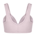 thumbnail image 4 of TEVEQ Seamless Front Close Bras for Women Breathable Bras Floral Plus Size Bra Upgraded Wireless Everyday Bralettes Post Surgery Bras No Underwire Comfort Tshirt Bra Smoothing Padded Bralette XXL, 4 of 8
