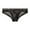 Black, variant on Underwear for Men Trendy Striped See Through Thongs Summer Breathable Lightweight Underpants Low Rise Stretchy Bikini Briefs