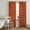 Red, variant on Brown Leaves Fall Sheer Curtains 96 Inch Length 2 Panels Set, Thanksgiving Botanical Maple Leaves Voile Window Treatment Semi Sheer Long Curtains Drapes for Bedroom/Living Room/Kitchen 52"x96"x2
