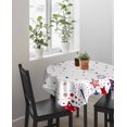 thumbnail image 4 of Red Blue Star 4th of July Suqare Tablecloth - 54 x 54 Inch, Independence Day Fireworks Waterproof & StainResistant Tablecloth, Washable Oil-proof Table Cover for Dining/Party/Wedding/Camping/Buffet, 4 of 9