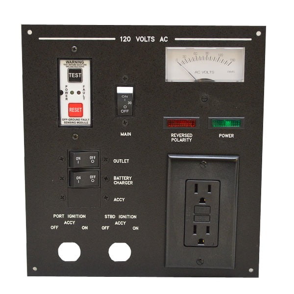 Sea Ray Boat Breaker Panel 120 Volt
