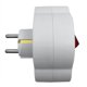 thumbnail image 2 of EU Standard Multiple Plug 250V 16A Double Socket Conversion Socket with Outlet Switch Plug Power Adapter Socket EU Plug, 2 of 5