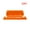 Orange, variant on Set of 25 Clear Colored Hanging File Folder Tabs and Inserts, Tabs, Top Position, Letter Size, Transparent