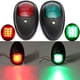 thumbnail image 4 of 1 par de luces de navegación para barcos, luces verdes y rojas, luces de proa para barcos, luces LED., 4 of 10