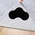thumbnail image 1 of CPDD Non Slip Pads，10 Pcs Reusable and Washable for Hardwood Tile Floors,Double Sided Curling Non Slip Carpet,Non Slip CPDD Tape,Protector Mats (Small) Black -, 1 of 7