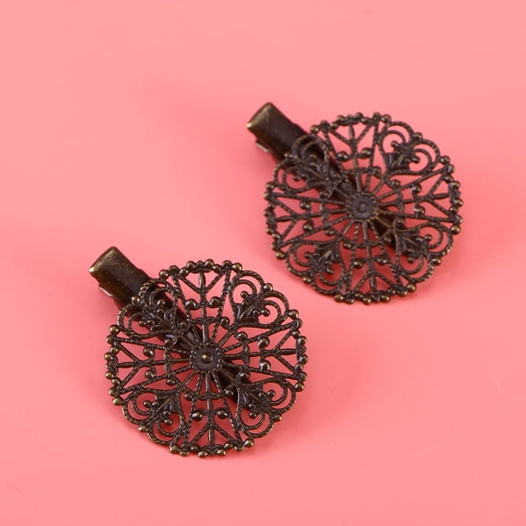 HONITANO 12Pcs Alloy Hair Barrettes for Women Girls Easy to Carry Random Style Hair Decoration Accessories