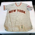 thumbnail image 2 of Beautiful Willie Mays Signed Authentic New York Giants Jersey JSA COA, 2 of 10