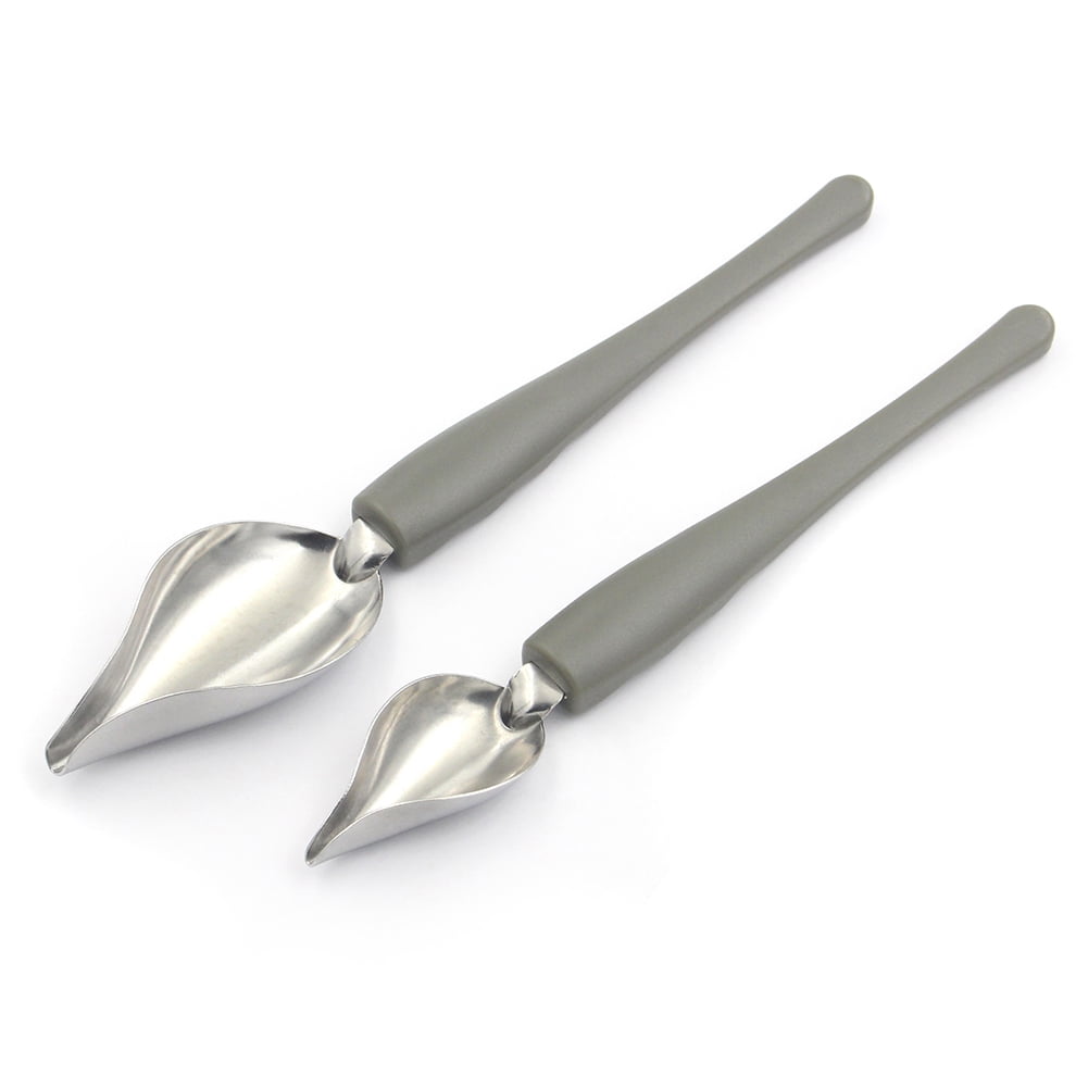 Nicknocks Chef Valon Sauce Plating Art Pencil Plate Dish Sauce Painting Pencil Coffee Art Draw Tool Spoon Stainless Steel