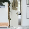 thumbnail image 5 of Hofitlead 4 Panel Room Divider 5.6FT Tall Wood Room Dividers and Folding Privacy Screens Room Screen Divider Freestanding Partition Room Divider Wooden Wall Dividers for Bedroom Office, Natural, 5 of 7