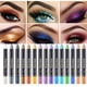 thumbnail image 3 of Barra de sombra de ojos de 15 colores, lápiz de sombra de ojos resistente al agua, brillo, sombra de ojos, crayón, juegos de barras de sombra de ojos de larga duración, 3 of 7
