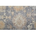 thumbnail image 6 of Feizy Wendover Transitional Oriental, Gray/Blue/Tan, 1'6" x 1'6" Swatch Eco Friendly Stain Resistant Handmade Vintage Distressed Design Carpet for Living Dining Bed Room, 6 of 9