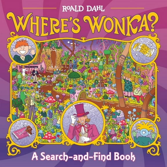 Where's Wonka?: A Search-And-Find Book, (Hardcover)