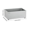 thumbnail image 6 of VEVOR Commercial Food Warmer, 1200W Electric Stainless Steel Steam Food Warmer, Fast Heating Countertop Buffet Bain Marie with Soup & Perforated Ladles, for Catering, Restaurants, Parties, Buffets, 6 of 9