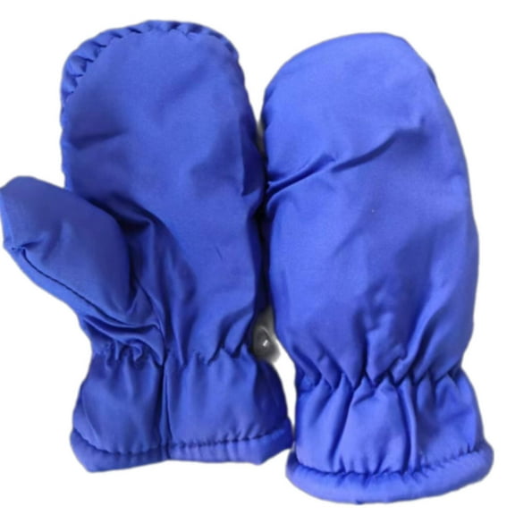TELOLY Winter Gloves,Soft Lining Mens Winter Gloves,Cold Protection Flexible Fit Snow Gloves,Blue