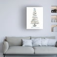 thumbnail image 3 of Kathleen Parr McKenna 'Coastal Holiday Tree III Red Merry Christmas' Canvas Art, 3 of 4
